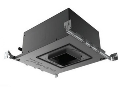 Visual Comfort Architectural E4SWC-LOWD10AI Element 4" LED Adjustable Square Housing, Ceiling Appearance: Wood Ceiling, Output: Low Output (17 Watts), Lamp:Warm Dim (3000K-1800K), Beam Spread:10°
