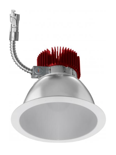 Elco Lighting E610L3030W2-F 6" Reflector LED Light Engine Trims, Wattage 31W, Color Temperature 3000K, Lumens 3000 lm, Beam Angle 38°, Gen 2, All White