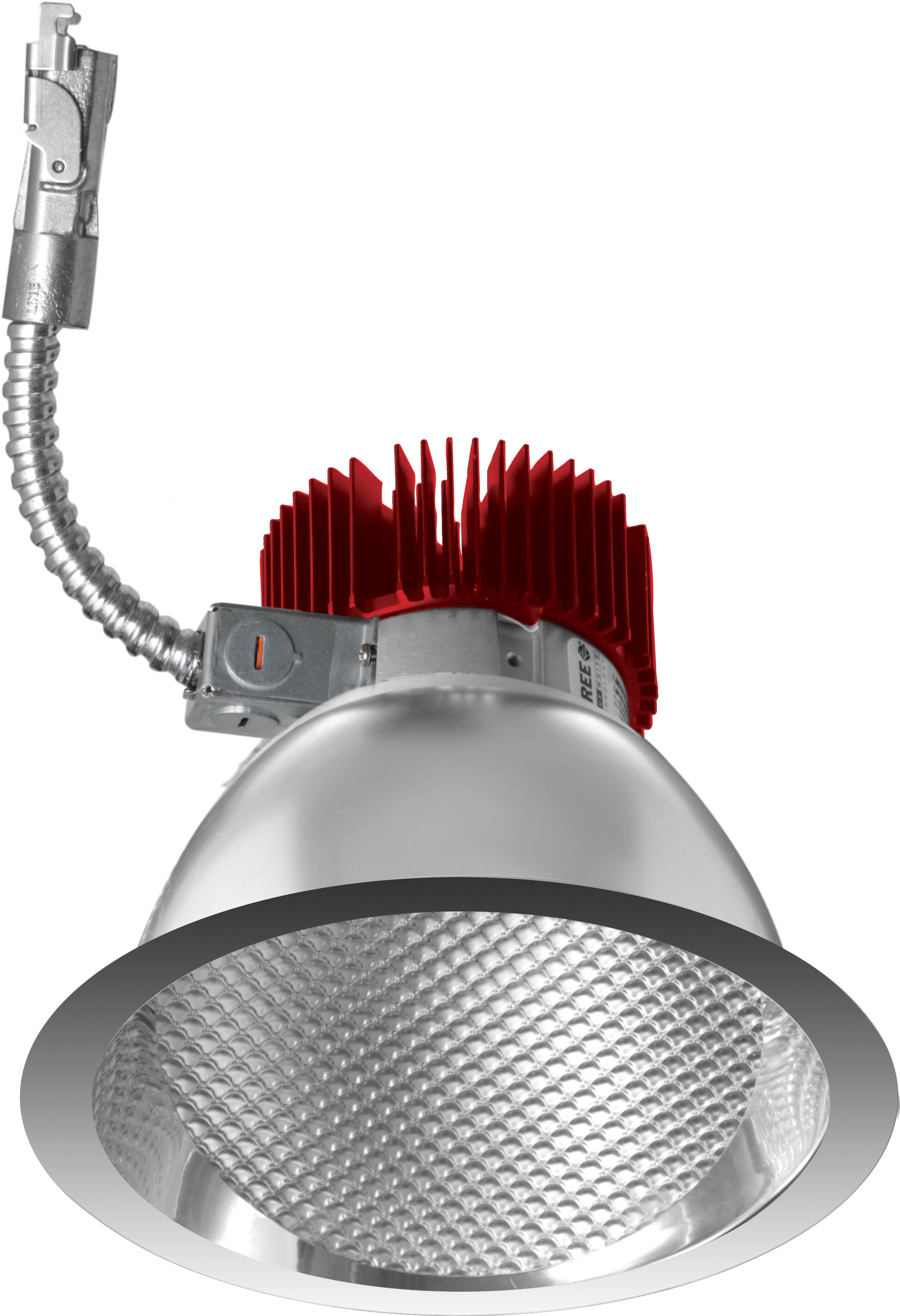 Elco Lighting E611L2040C 6" LED Light Engine with Wall Wash Trim - 36.8W -120/277V - 4000K - 2000LM - Triac/ELV or 0-10V - Chrome