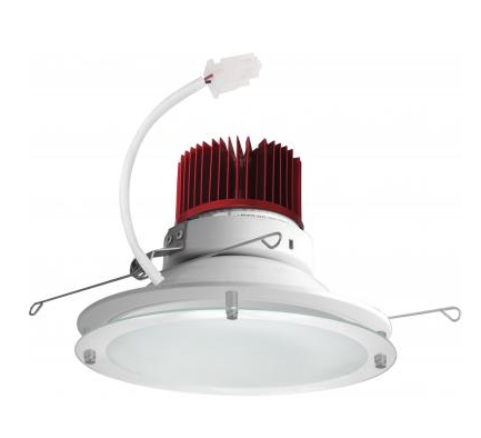 ELCO Lighting E612C1230H2 6 Inch LED Light Engine Drop Glass Trim 1250lm 3000K 60° Gen 2