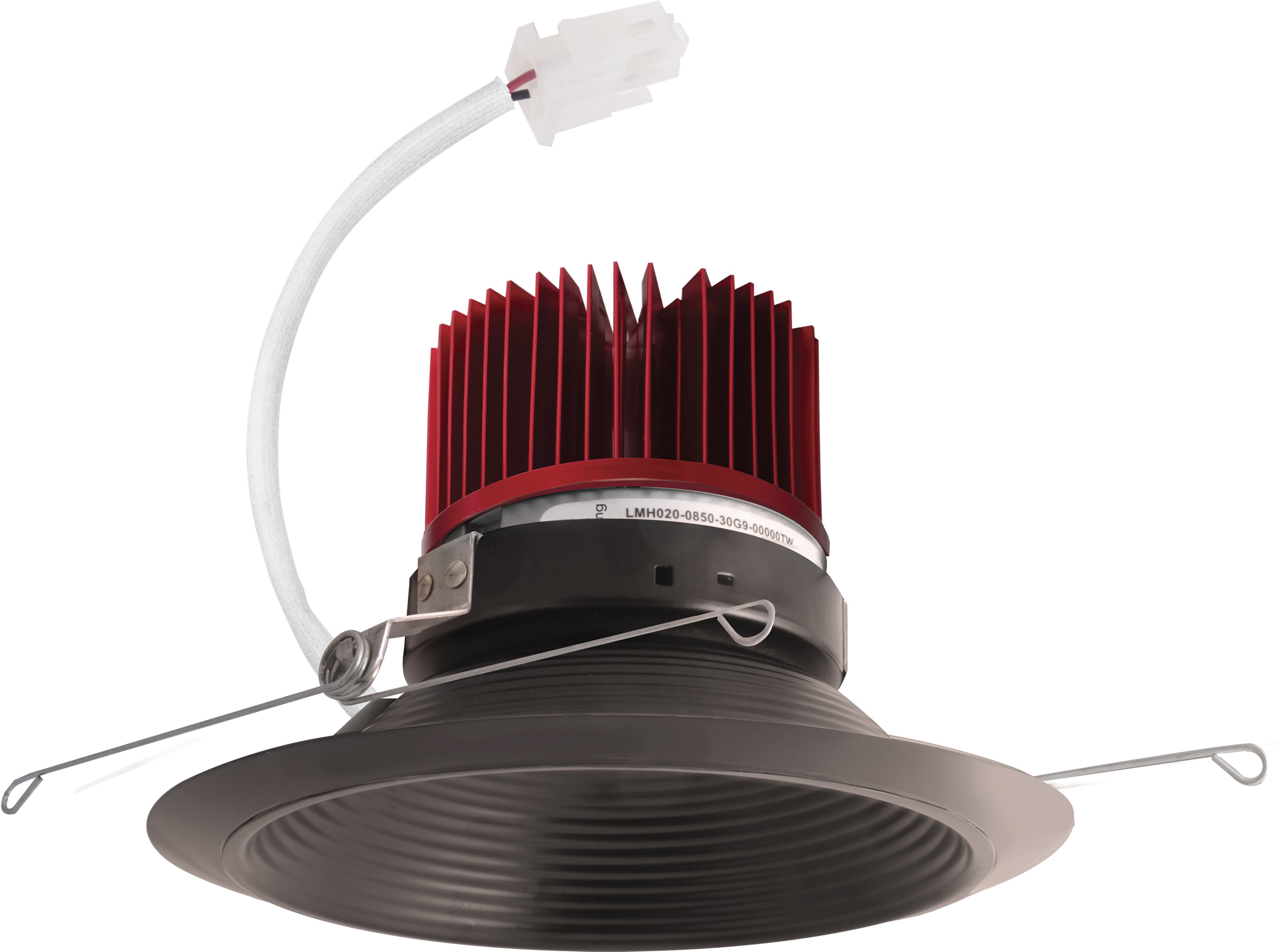 Elco Lighting E614C2030BZ2 6" LED Light Engine with Baffle Trim, 2000 lm, 3000K CCT, Gen 2, Beam Angle 60 Degree, All Bronze Finish