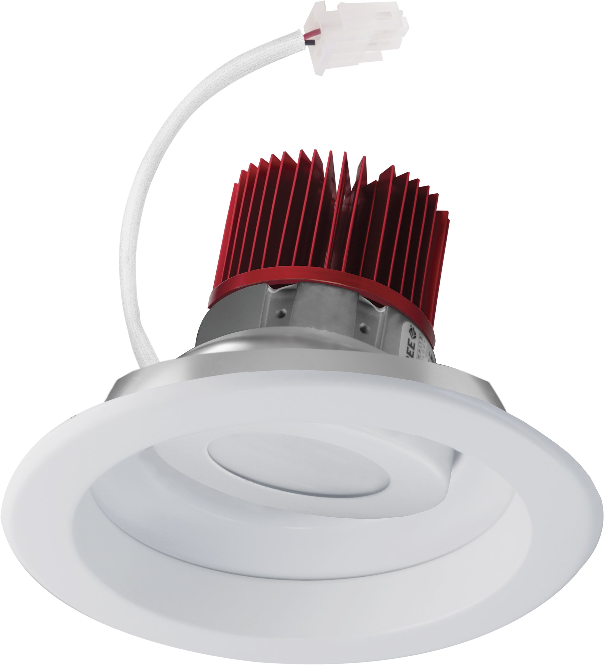 Elco Lighting E617C0830W 6" LED Light Engine with Adjustable Reflector Trim - 8.76W - 3000K - 850 lm - 120V - Triac/ELV/ 0-10V - All White