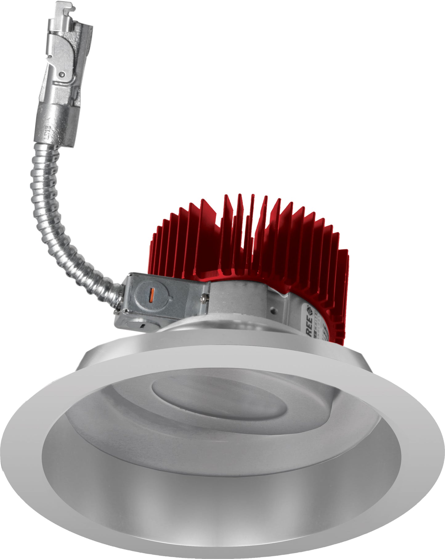 Elco Lighting E618L3030H2 6" LED Light Engine with Adjustable Trim, 31W, 3000lm, 3000K, 93+ CRI, 60° Beam, Damp Rated, All Haze (Semi-Specular)