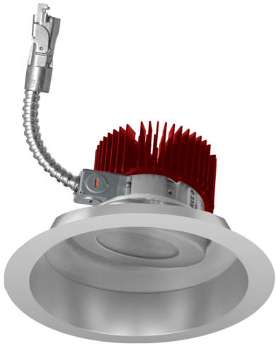 Elco Lighting E618L20SDH 6" LED Light Engine with Adjustable Trim - 21.6Watts - 2000 Lumens - Color Temp SunsetK - Beam Angle 60º - Generation 1 - Haze