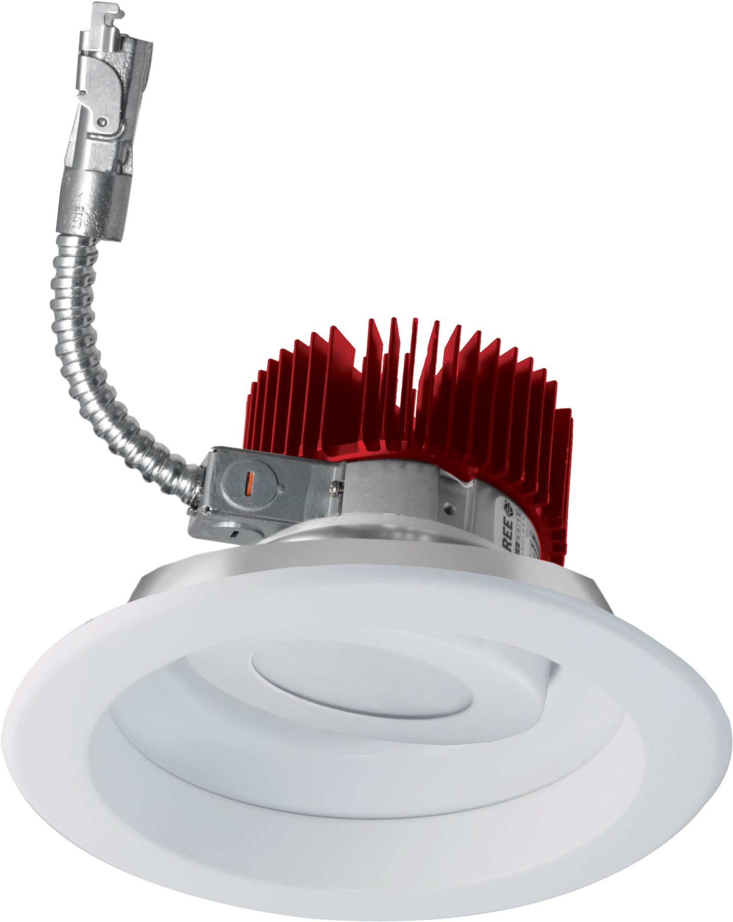 Elco Lighting E618L2050W2 6" LED Light Engine with Adjustable Trim, 12.8W, 2000lm, 2700K-5000K & Sunset, 93+ CRI, Damp Rated, Gen 2, All White