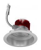 ELCO Lighting E618L6035H2 6" LED Light Engine with Adjustable Trim 71.4, 3500K, 6000lm, 60 Deg All Haze Finish