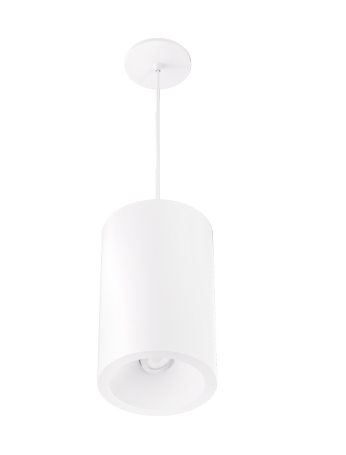 Elco Lighting E629PW-1535-W 6″ Koto Sylo™ Adjustable Pendant, Wattage 14.7W, Color Temperature 3500K, Lumens 1500 lm, Voltage 120V, Dimming Triac/ELV, Beam Angle 60°, All White