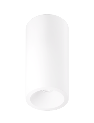 Elco Lighting E648FW-15SD 6″ Koto Sylo™ Fixed Surface Mount, Color Temperature Sunset, Lumens 1500 lm, Dimming Triac/ELV, Beam Angle 38°, All White