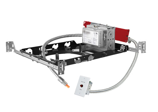 Elco Lighting E6LFU30D2-EM1 16.8 Watt MAX. 6" New Construction Plaster Frame with Driver, Lumens 3000 lm, 120/277V, 0-10V/Triac/ELV (1% Dimming), Gen 2,  8W Emergency Backup