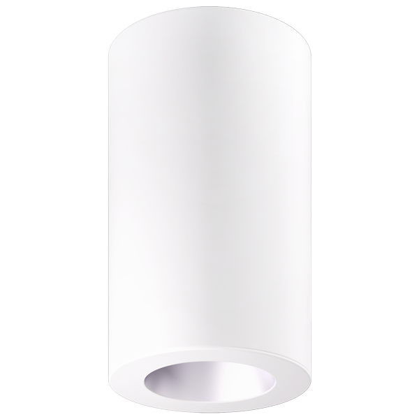 Elco Lighting ESF685L3CT5HW 6″ Ply Sylo™ Surface Mount LED – 14/18/24W Selectable, 1000-2000 Lumens, 2700K-5000K CCT Adjustable, 0-10V Dimming, 120/277V, CRI 90+, Wet Rated, Haze/White