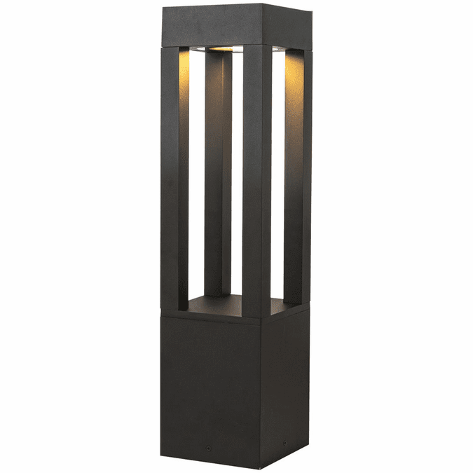 Kuzco Lighting EB42924-BK-UNV Napa Contemporary LED Bollard Outdoor Pathway Lighting Black Finish