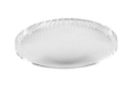 Eurofase Lighting ECO1R01RF1535MFRWH Small Aperture Trumpet Shaped Recessed Downlight With White Mount Ring, CCT 3500K, Black Frosted Diffusers