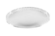 Eurofase Lighting ECO1R02RF1527WFRBK Small Aperture Trumpet Shaped Recessed Downlight With Black Mount Ring, CCT 2700K, White Frosted Diffusers