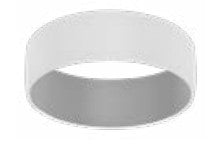 Eurofase Lighting ECO1R02RF1540WCLWH Small Aperture Trumpet Shaped Recessed Downlight With White Mount Ring, CCT 4000K, White Clear Diffusers