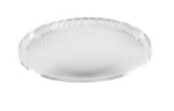 Eurofase Lighting ECO1R02RF1535FFRBK Small Aperture Trumpet Shaped Recessed Downlight With Black Mount Ring, CCT 3500K, White Frosted Diffusers