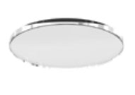 Eurofase Lighting ECO1RT02RF1530FCL Small Aperture Recessed Round Trim Trumpet Shaped Downlight, CCT 3000K, White Clear Finish