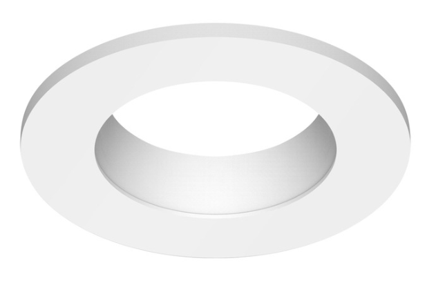 CSL Lighting ED1-RSTWT ECO 1in Round Downlight Trim, White Finish