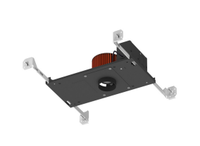 CSL Lighting ED1LANC-359050-10S ECO 1inch Adjustable New Construction Non-IC Housing, Lamp Color 3500K, Wattage 10W, Beam Angle 50°, Black Finish