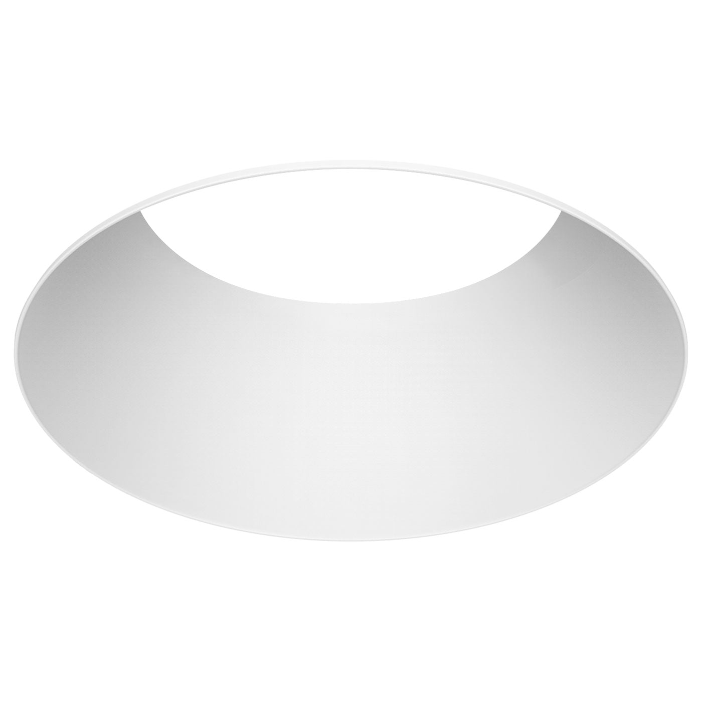 CSL Lighting ED3-KRFSTWT ECO 3in Round Fixed Flangeless Downlight Trim, White Finish