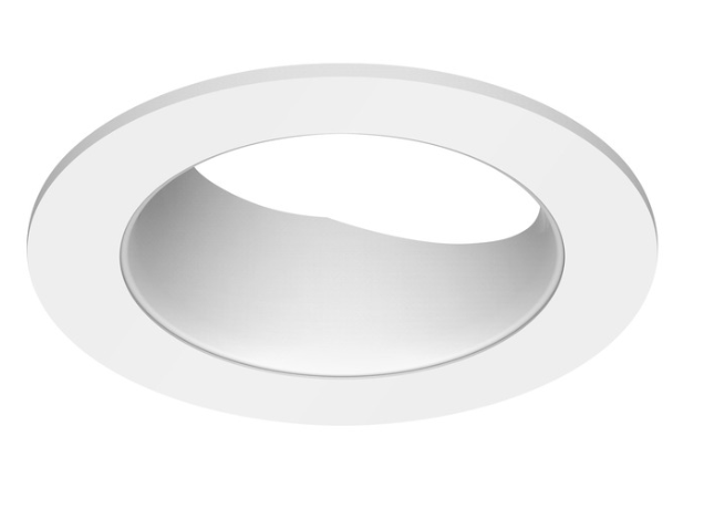 CSL Lighting ED3-RASTWT ECO 3in Round Adjustable Trim, White / White Finish