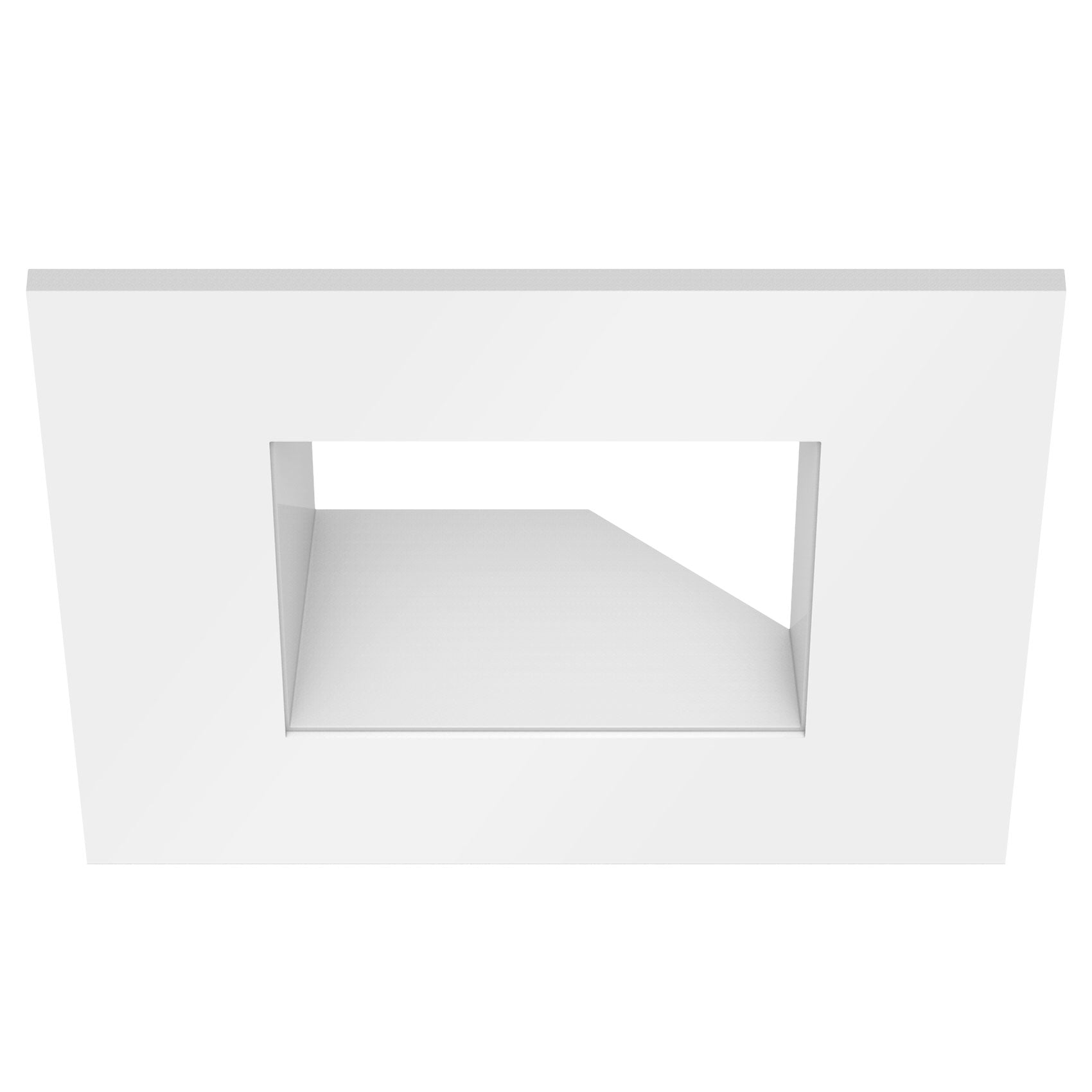 CSL Lighting ED3-SASTBK ECO 3in Square Adjustable Trim, White Finish
