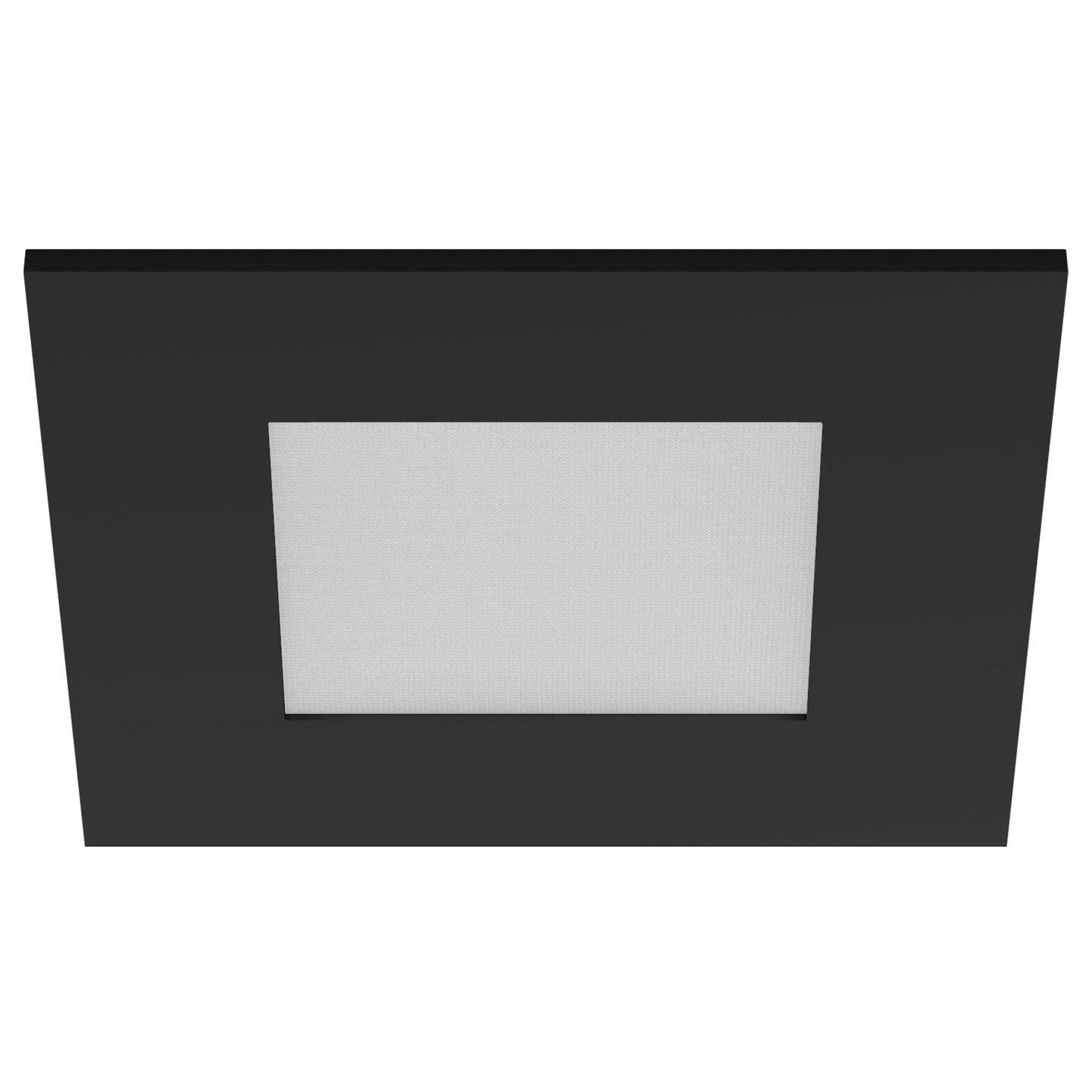 CSL Lighting ED3-SFWLBK ECO 3in Square Wet Location Trim, Black Finish
