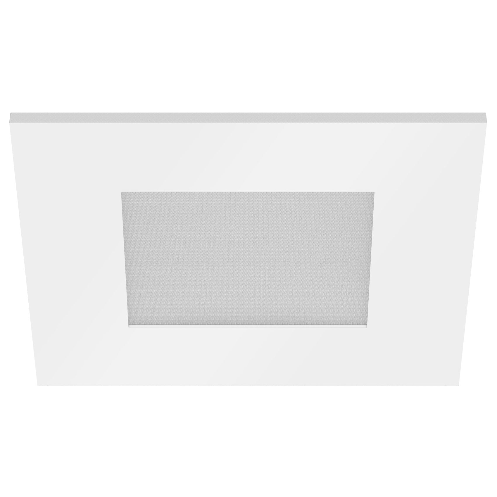 CSL Lighting ED3-SFWLWT ECO 3in Square Wet Location Trim, White Finish