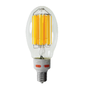 Westgate ED37-30-45W-MCTP-C-EX39 EX39 Filament HID-Style LED Lamp 30/38/45W Selectable, 3000K/4000K/5000K, 8325 Lumens, CRI 80, Clear Bulb