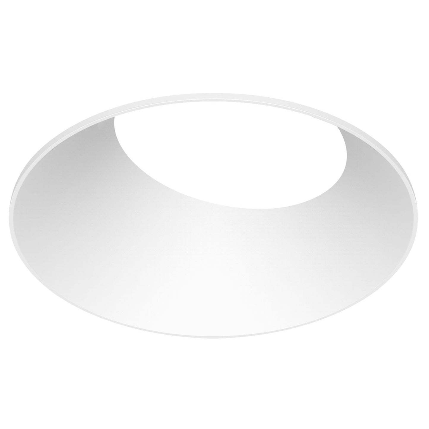 CSL Lighting ED5-KRASTWT ECO 5in Round Adjustable Flangeless Trim, White Finish