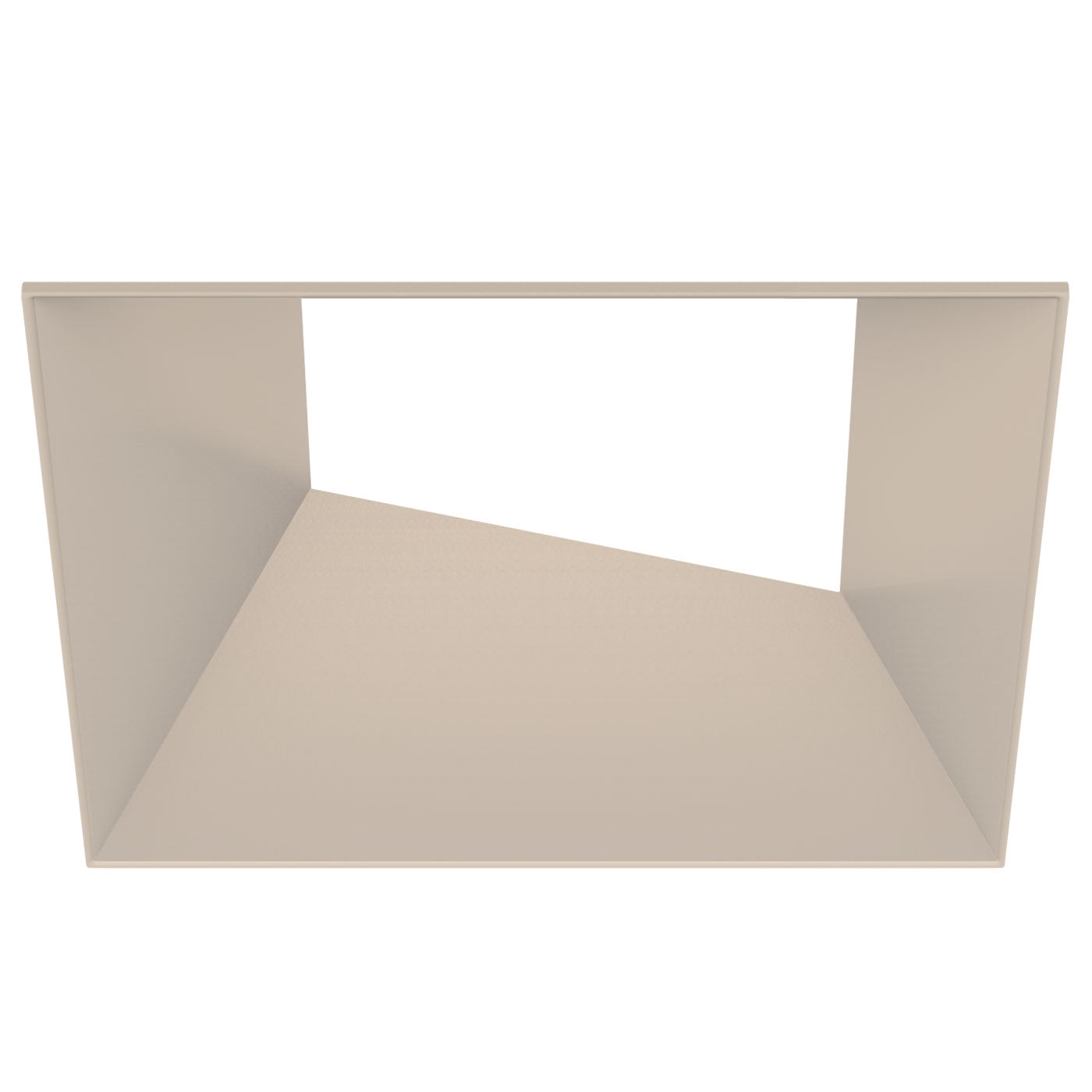 CSL Lighting ED5-KSASTCN ECO 5in Square Adjustable Flangeless Trim, Champagne Finish