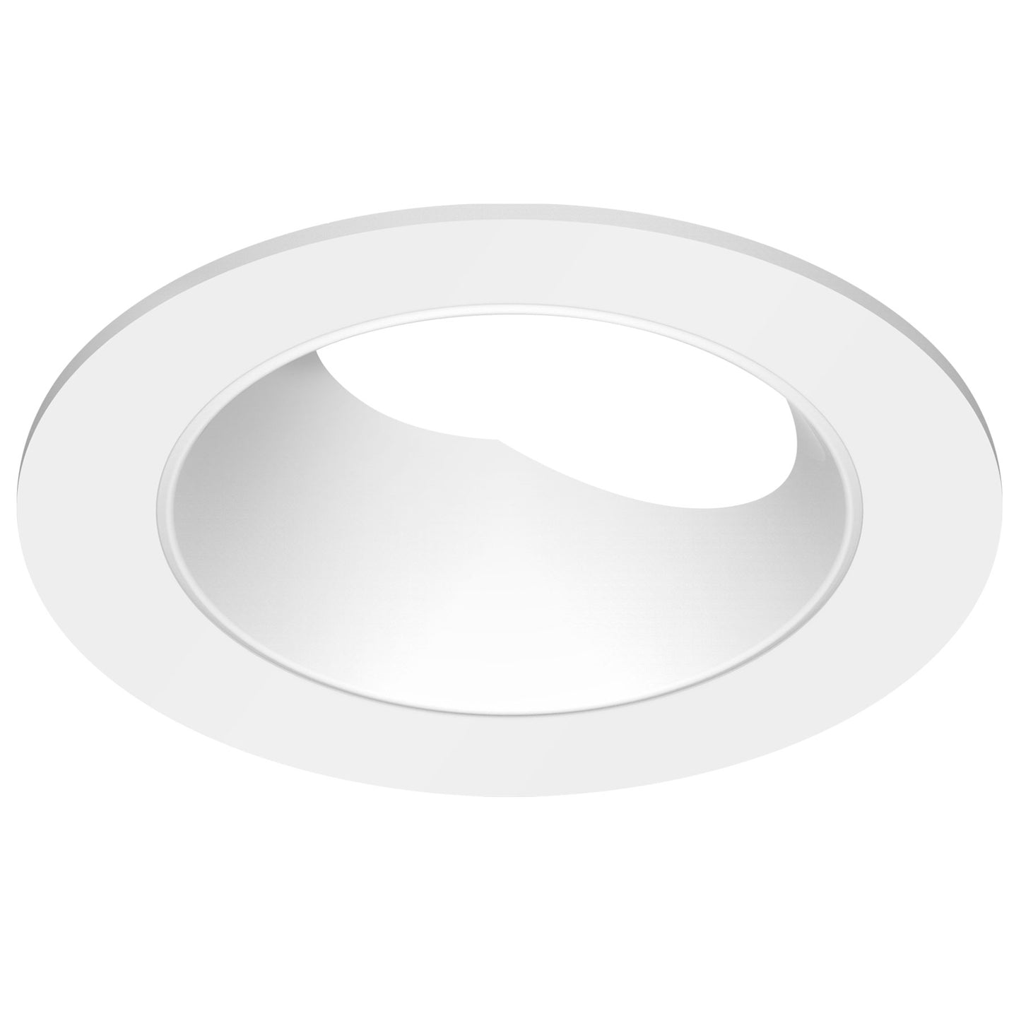 CSL Lighting ED5-RASTWT ECO 5In Round Adjustable Trim, White Finish