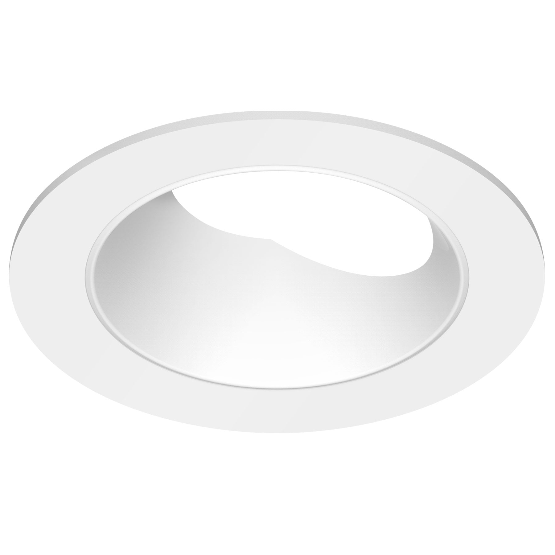 CSL Lighting ED5-RASTWT ECO 5In Round Adjustable Trim, White Finish