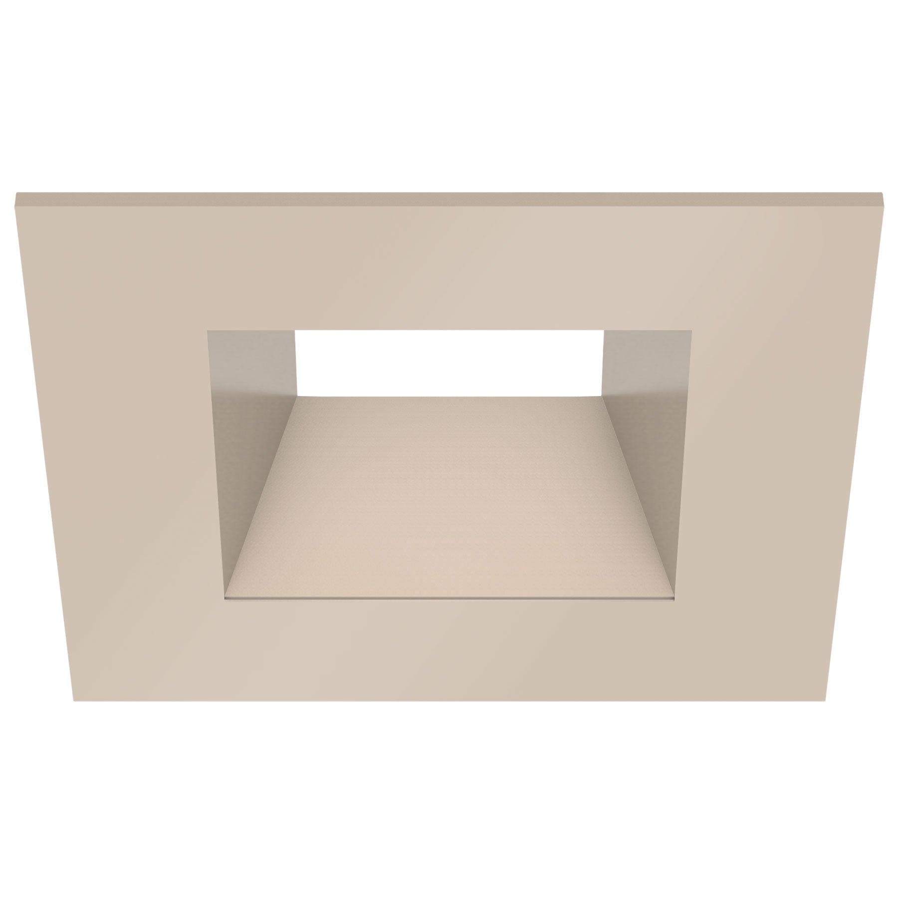 CSL Lighting ED5-SFSTCN ECO 5In Square Fixed Downlight Trim, Champagne Finish