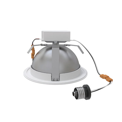 Visual Comfort Architectural EDIF6RRF9353W Reflections 6" LED Retrofit Indirect Downlight, Flanged - White Finish - 684 Lumens, 9W - 3500K - Bloom Dome