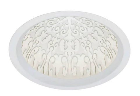 Visual Comfort Architectural EDIM12RRF9304IW Reflections Fleur Indirect Downlight / Remodel Housing, Flanged, Color Temperature: 3000K