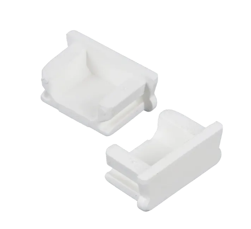 American Lighting EE1-END End Cap for EE1 Economy Mounting Channel – White Plastic