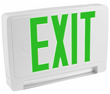 ORBIT EECLP-LED-W-G Led Tube Emergency & Exit Combo White Housing Green Letters