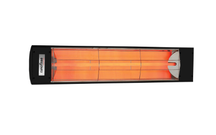 Eurofase Lighting EF20240B 39" Single Element Electric Patio Heater, Wattage 2000W