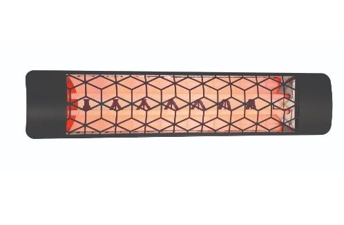 Eurofase Lighting EF50277B6 EF50 Series 9 X 8 inch Black Electric Patio Heater in Stella
