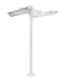 Eurofase Lighting EF6108PMDW EF60 8ft Double Pole Mount in White