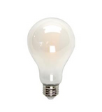 MaxLite EFF13A21D50 13 Watt Enclosed Frost Filament Light Bulb A19 E26 Base Dim 5000K