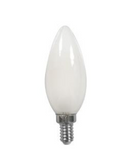 MaxLite EFF3B10D927/JA81 3W Enclosed Frosted Filament Light Bulb B10 Dim 90Cri 2700K