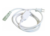 Elco Lighting EFPC61 6' Power Cord & Driver for EDF11 & EDF12, LED Flat Rope Light Accessories