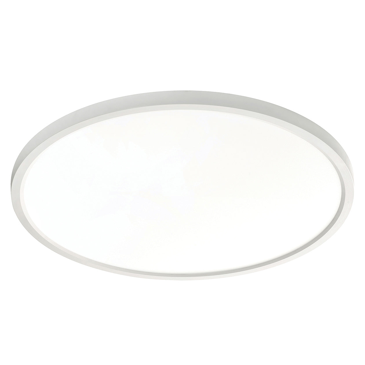 AFX Lighting EGRF1625LAJUDWH Edge Round 16 Inch LED Ceiling Light, 120-277V, Watt 25W, Selectable 3CCT, White Finish