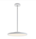 AFX Lighting EGRP16LAJD2WH Edge 1 Light 15.68 inch White Pendant Ceiling Light