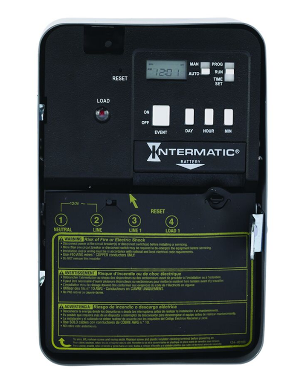 Intermatic EH10 Electronic Water Heater Time Switch