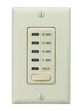 Intermatic EI200 Electronic Countdown Timer, 120 VAC, 60 Hz, Preset Times 5,10,15,30 Minute, With Hold, Ivory Finish