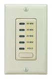 Intermatic EI210 Electronic Countdown Timer, 120 VAC, 60 Hz, Preset Times 10,20,30,60 Minute, With Hold, Ivory