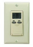 Intermatic EI500C 7-Day Standard Programmable Timer, 125 VAC, 15A, Ivory