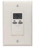 Intermatic EI500LAC 7-Day Standard Programmable Timer, 125 VAC, 15A, Light Almond